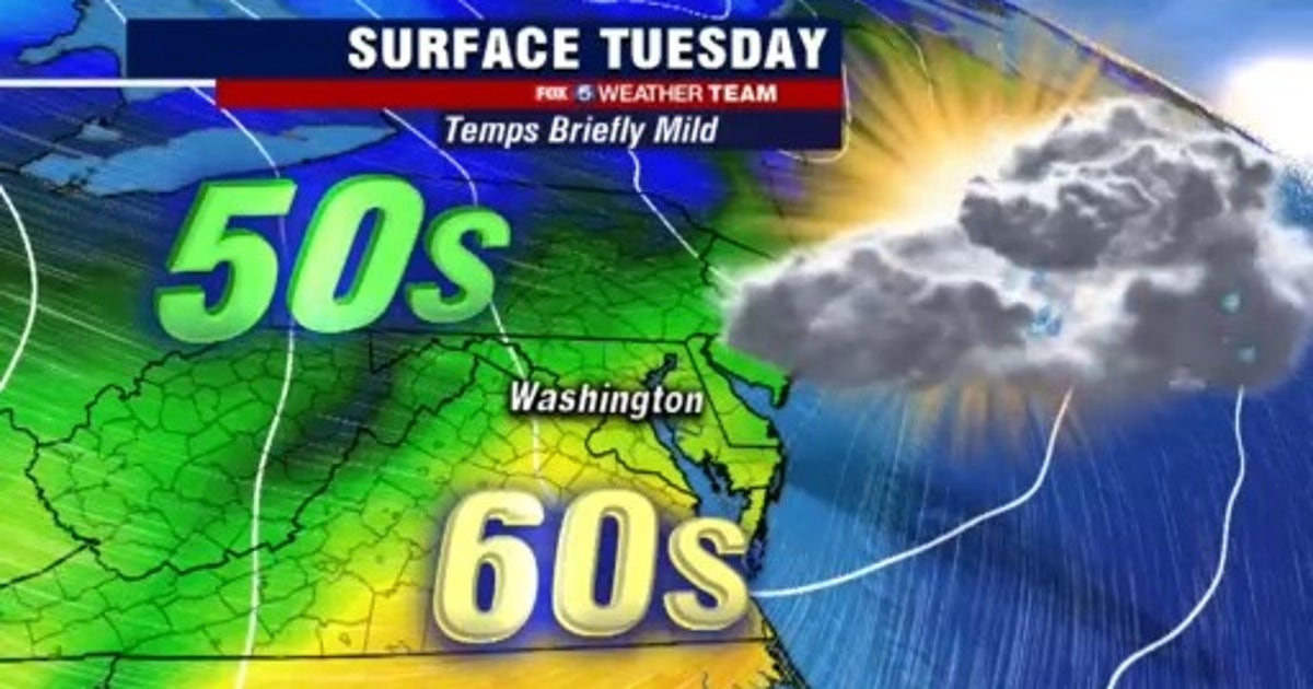 Afternoon showers, thunderstorms expected Tuesday | FOX 5 DC