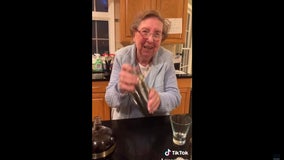 ‘Give it a shake, shake, shake’: Grandma shares ‘quarantini’ recipe on TikTok and it’s precious