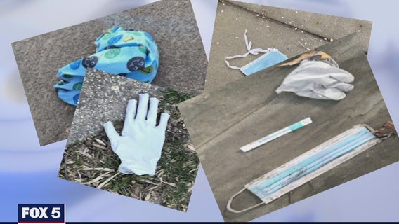 Residents near DC hospital say staffers are discarding PPEs in their neighborhood