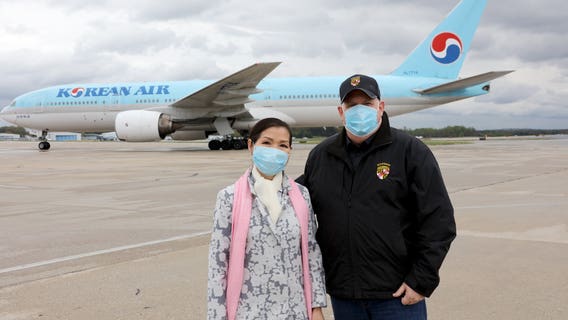 Maryland acquires 500,000 COVID-19 tests from South Korea after weeks of discussions