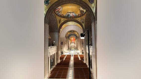 D.C.’s Basilica of the National Shrine streams Easter Sunday service