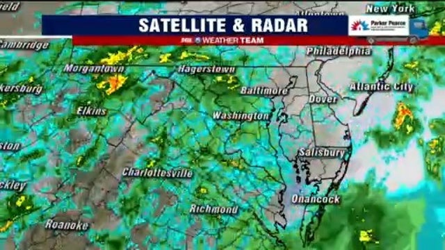 Overnight rain continues Friday; cool and dry afternoon with highs in the mid-60s