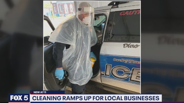 Cleaning, disinfecting efforts ramp up for local businesses