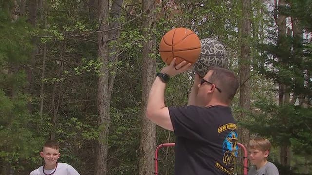 Virginia man posts daily trick shots on social media amid coronavirus outbreak