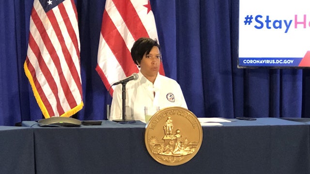 DC Mayor Muriel Bowser extends public health emergency order to the end of the year