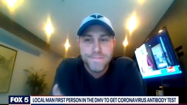 EXCLUSIVE: DC man who received coronavirus antibody test speaks with FOX 5