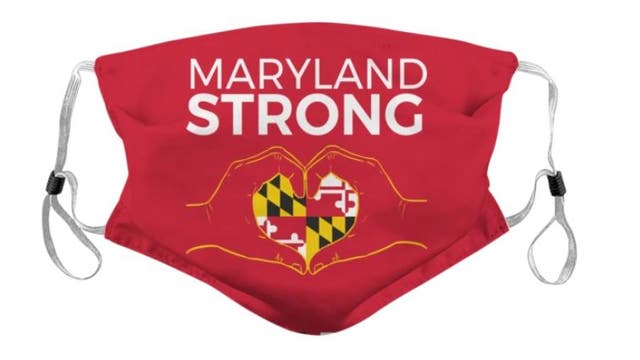 Apparel company donating Maryland Strong masks for every one sold