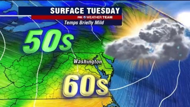 Afternoon showers, thunderstorms expected Tuesday