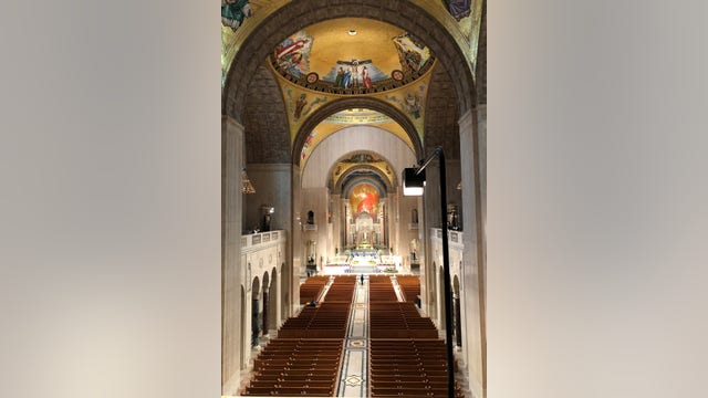 D.C.’s Basilica of the National Shrine streams Easter Sunday service