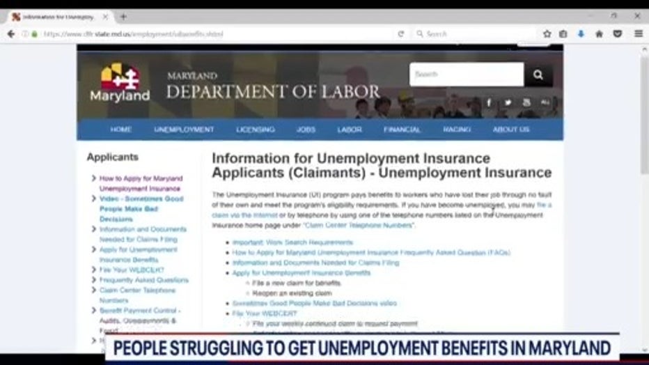 Maryland Apologizes For Poor Launch Of Online Unemployment Claim Portal