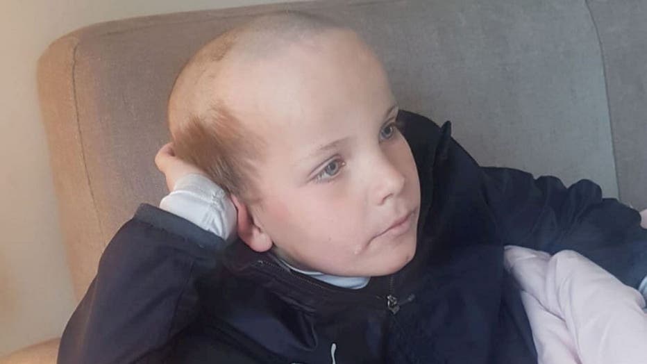 “I'd left my clippers on charge upstairs and the boys obviously found them,” Kevin Moore told South West News Service. “They both came down and they were laughing so much. I looked over and saw this massive bald patch on top of George's head.”