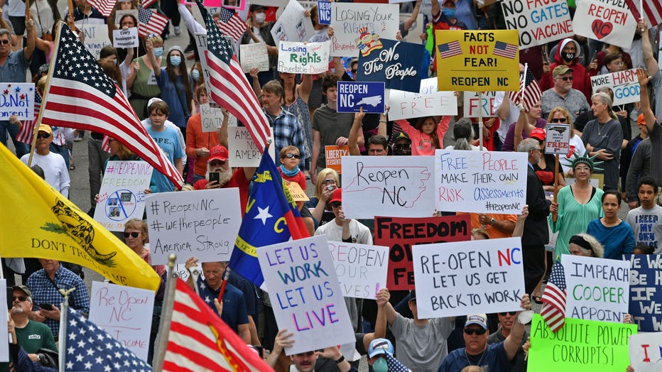 Protest in North Carolina