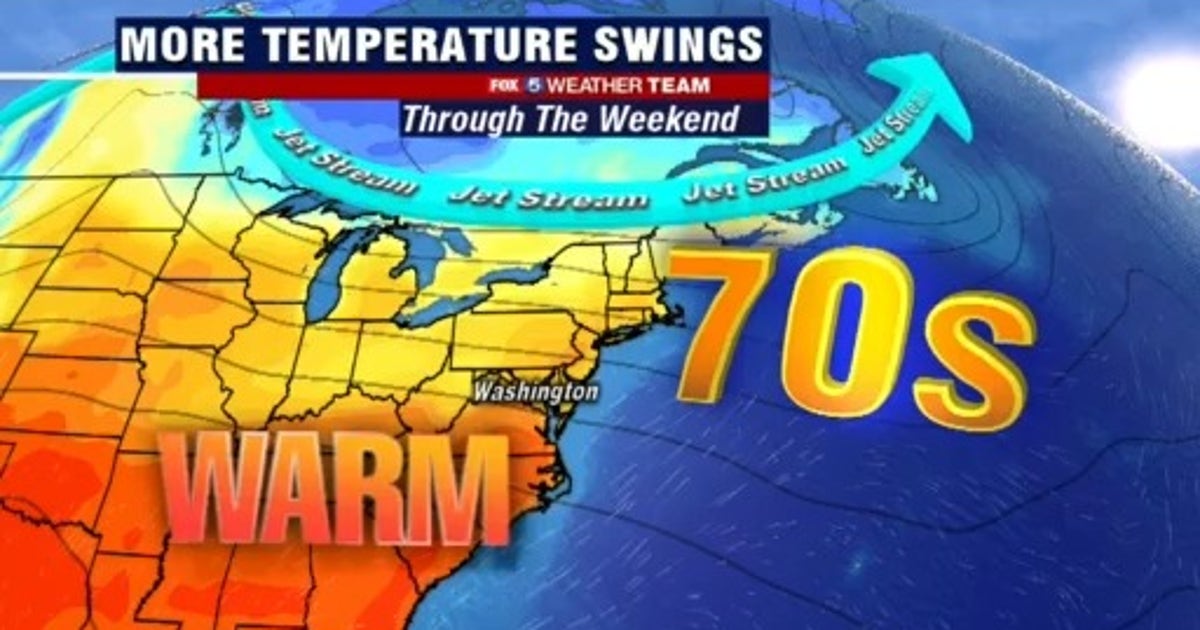 Showers, some sunshine Friday with highs in the 60s | FOX 5 DC