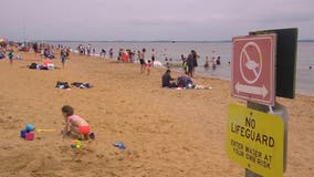 Memorial Day Sandy Point Beach crowd mostly respecting social distancing guidelines