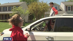 Northern Virginia teacher receives surprise ‘thank-you’ parade during ‘Teacher Appreciation Week’