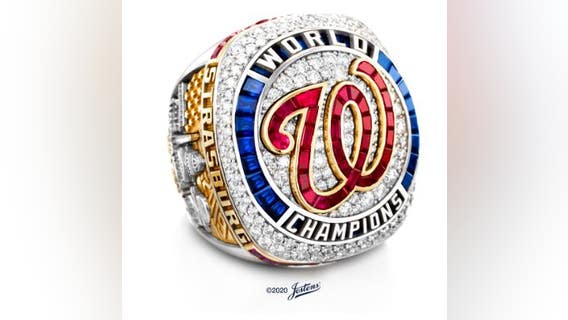 Washington Nationals World Series rings unveiled