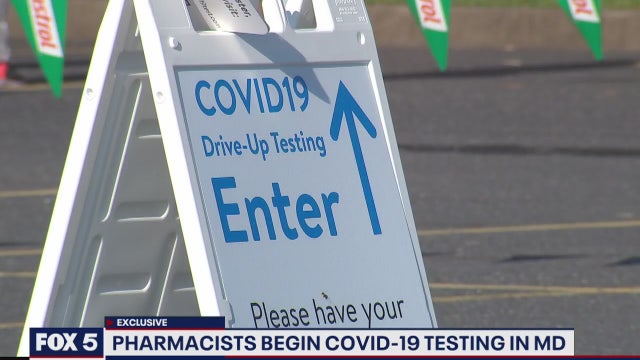 Pharmacists begin COVID-19 testing in Maryland