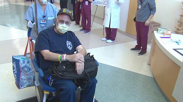Virginia paramedic heads home after battle with COVID-19