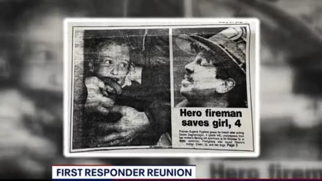 Alexandria nurse delivers long-delayed thank you to NYC firefighter who saved her life when she was a girl