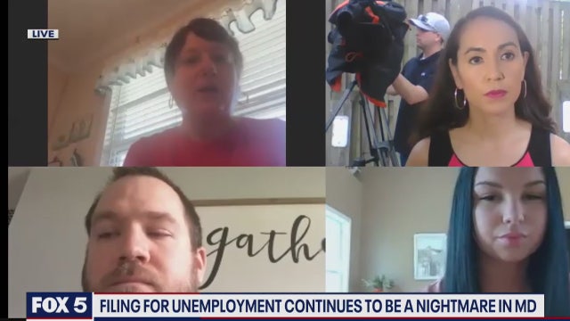 Frustrations mount for Marylanders trying to collect unemployment