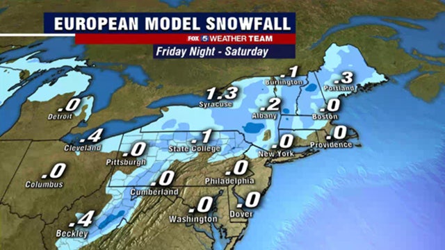 Potential nor’easter could bring some rare May snow to parts of northeast this weekend