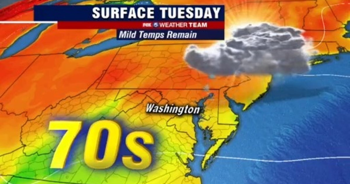 Comfortable temperatures Tuesday with possible showers and highs in the ...