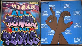 DC murals on boarded-up windows channel Black Lives Matter movement following protests