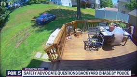 Prince George's County Police stand by pursuit authorization: Backyard chase caught on camera