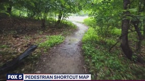 Montgomery County wants to turn pedestrian shortcuts into actual sidewalks