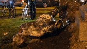 Third Confederate statue torn down in Richmond