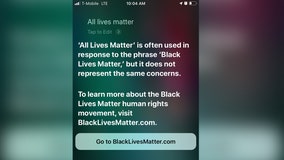 Users who say ‘All Lives Matter’ to Apple’s Siri are given information about Black Lives Matter