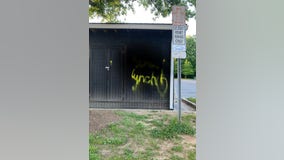 Racist graffiti found on Bethesda high school's campus, again