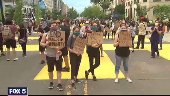 DC prepares for perhaps the biggest protests yet following death of George Floyd