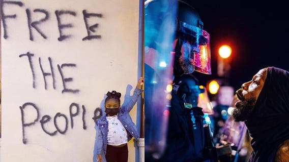 Powerful photos show pain and anger of DC protesters over the death of George Floyd