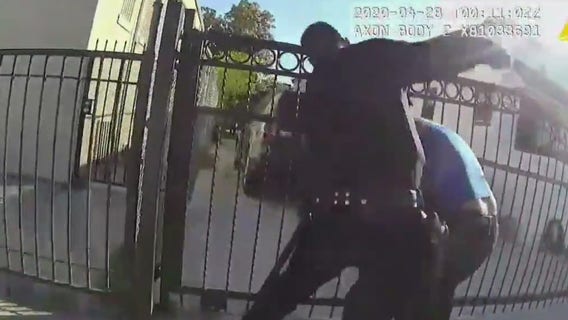 LAPD officer charged with illegally punching unarmed man more than 12 times during on-duty assault