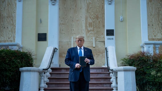 DC Episcopal bishop: 'I am outraged' by President Trump church visit