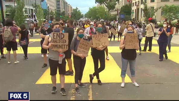 DC prepares for perhaps the biggest protests yet following death of George Floyd