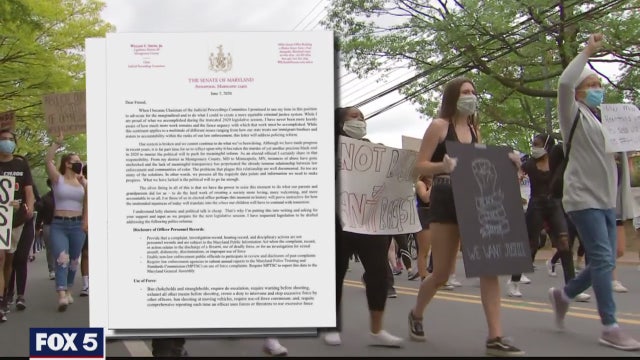 Maryland state senator looks to change police procedures in wake of George Floyd death