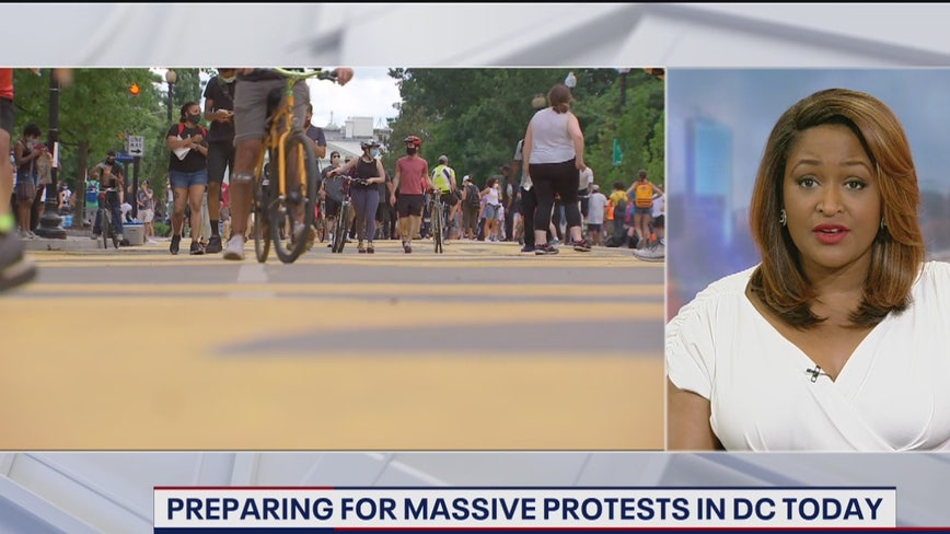 DC prepares for massive protests Saturday