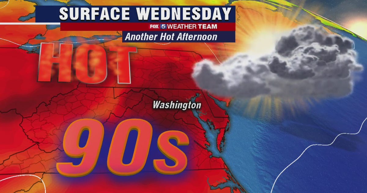 July heat continues Wednesday with highs in the mid-90s; isolated ...