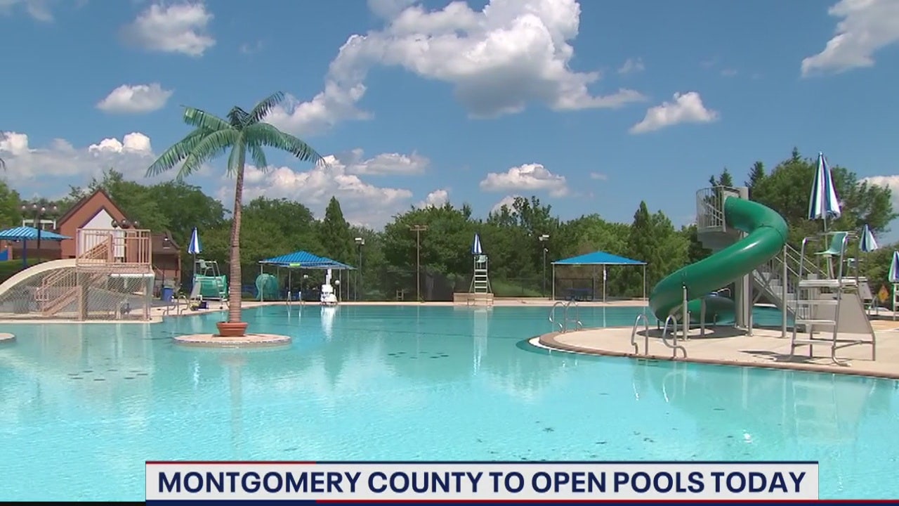Montgomery County pools open today