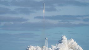 Rocket with classified payloads launches from Virginia's Eastern Shore