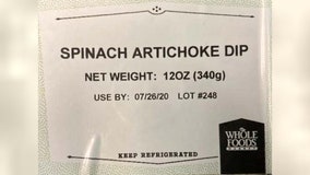 Whole Foods spinach artichoke dip recalled due to undeclared egg