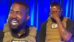 ‘I almost killed my daughter’: Kanye West breaks down during abortion monologue at SC campaign event