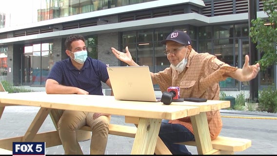 Washington Nationals fans give a special gift to beloved Nationals Park usher