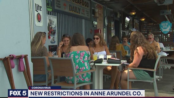 Businesses go back to following COVID-19 restrictions in Anne Arundel County after spike in transmission