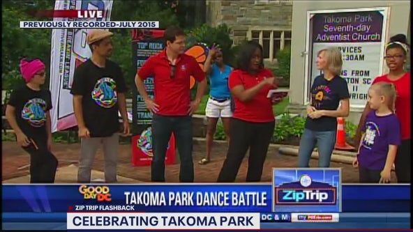 FOX 5 Zip Trip Flashback: A Takoma Park Fourth!