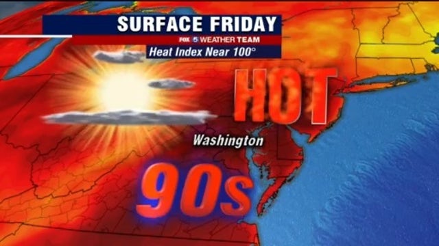 Hot, hazy and humid heading into Fourth of July weekend