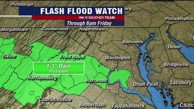 Waves of rain, thunderstorms Friday; weekend showers likely