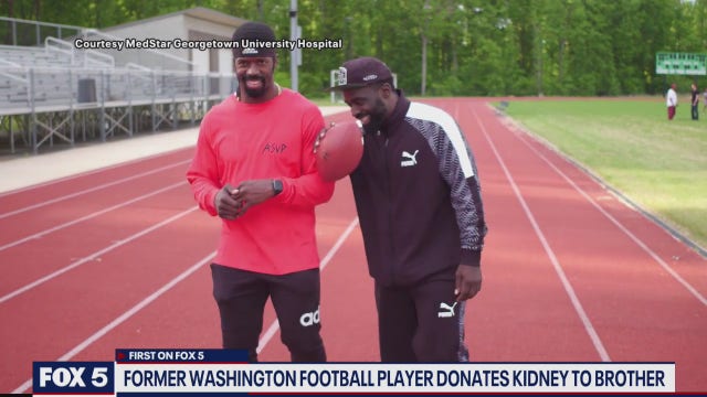 Former Washington football player donates kidney to brother during pandemic